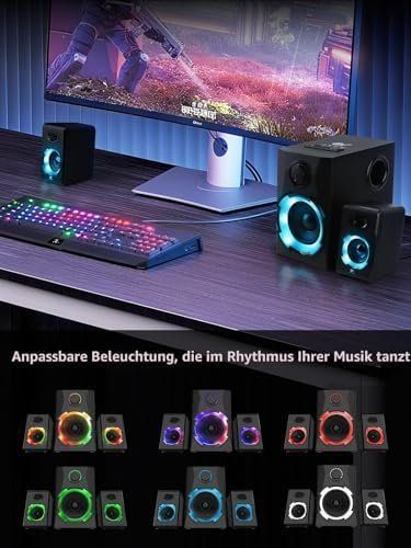 Lautsprecher: PC Lautsprecher 2.1 Lautsprecher mit subwoofer – Neu und originalverpackt aus Hundwil von tec_mm27 5