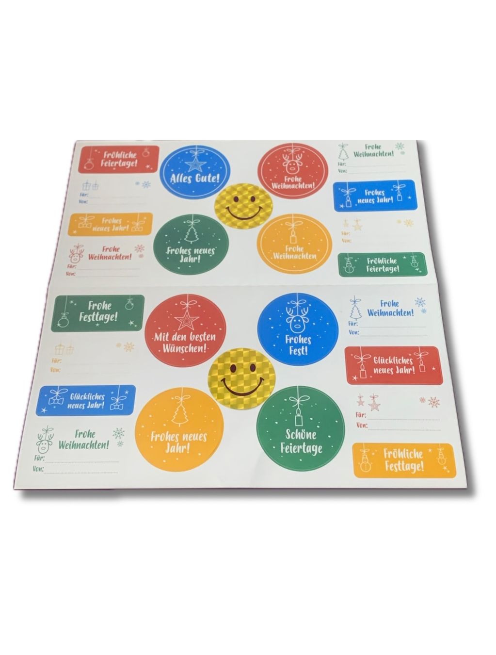 Aufkleber: Stickerbogen – Gebraucht aus Basel von Budas
