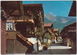 Brienz, Dorfpartie, gelaufen 1981