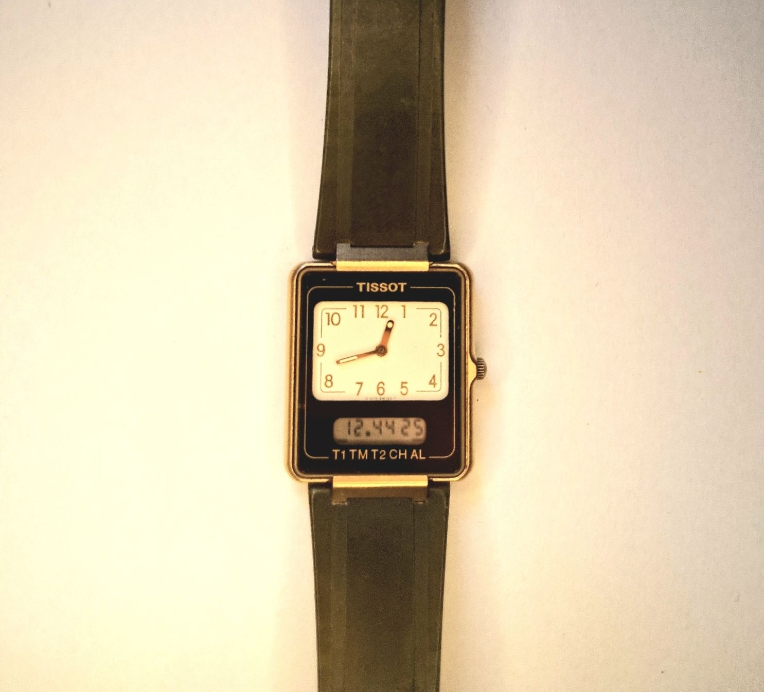 Tissot Orologi: Tissot TwoTimer 1980 Uhr – Usato da Basel venduto da yaen138