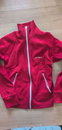 Carhartt Jacke rot mit Reissverschluss Grösse XS/S