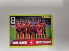 Panini Bild Teamfoto Schweiz SUI 13