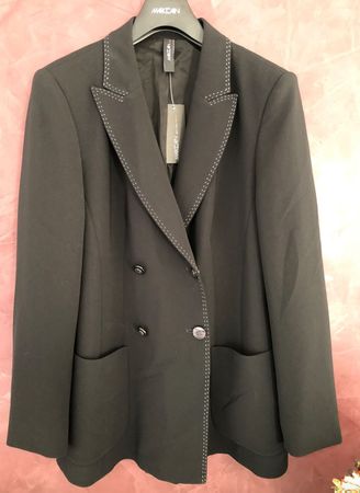 Marc Cain Blazer mit Paspelierung Gr 42