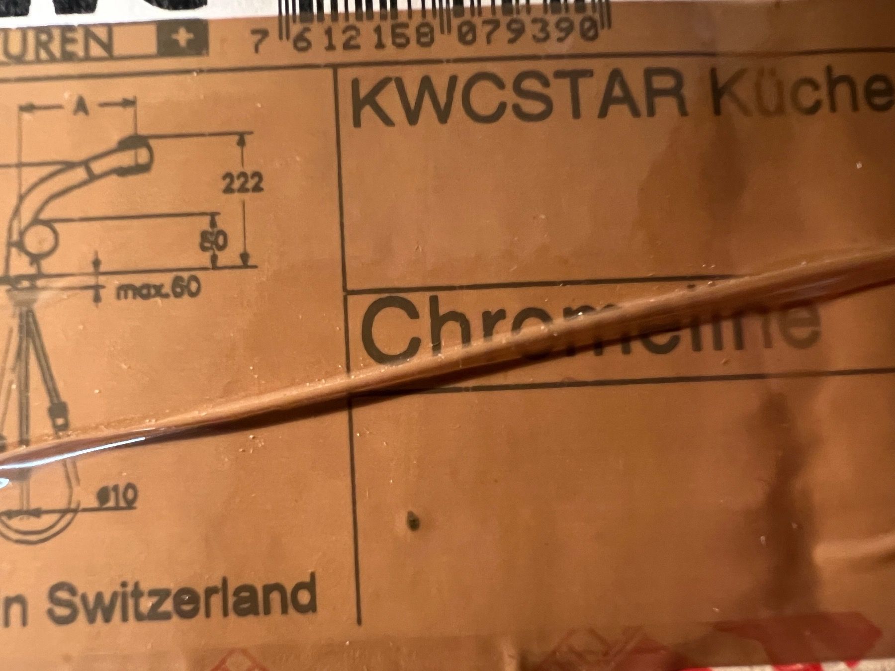 Kwc Rubinetteria: KWC Küchenarmatur Battrie – Nuovo e nell'imballaggio originale da Niederrohrdorf venduto da ledergerber 3