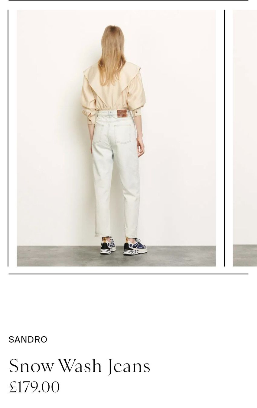 Sandro Jeans: Sandro Paris Jeans, wie neu – Usato da Davos Platz venduto da nicoletta06 5
