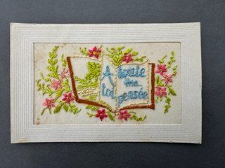 Cartoline postali: SEIDENPOSTKARTE 1917 – Usato da Honau venduto da Ritika