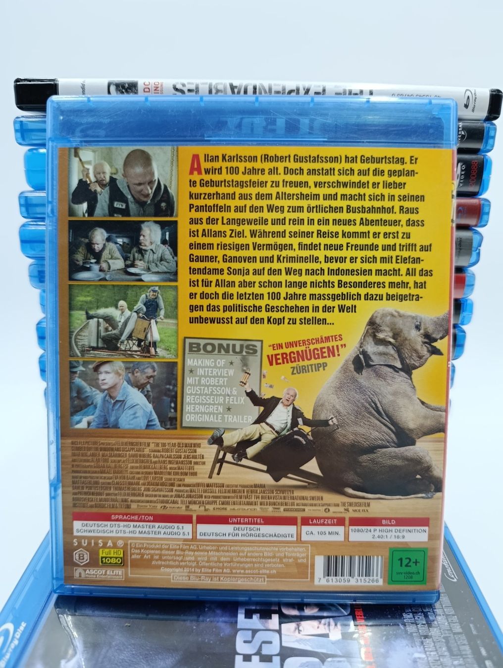 Tutti i DVDs: Der Hundertjährige Blu-Ray DVD – Usato da Wil SG venduto da Donaldus 1