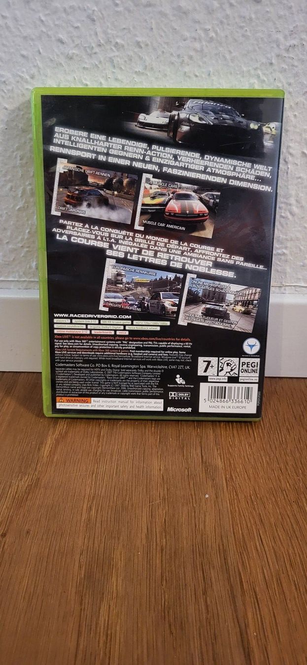 Microsoft Giochi: Xbox 360 - Grid Racedriver – Usato da Münsingen venduto da DigitaleSpielecke 1