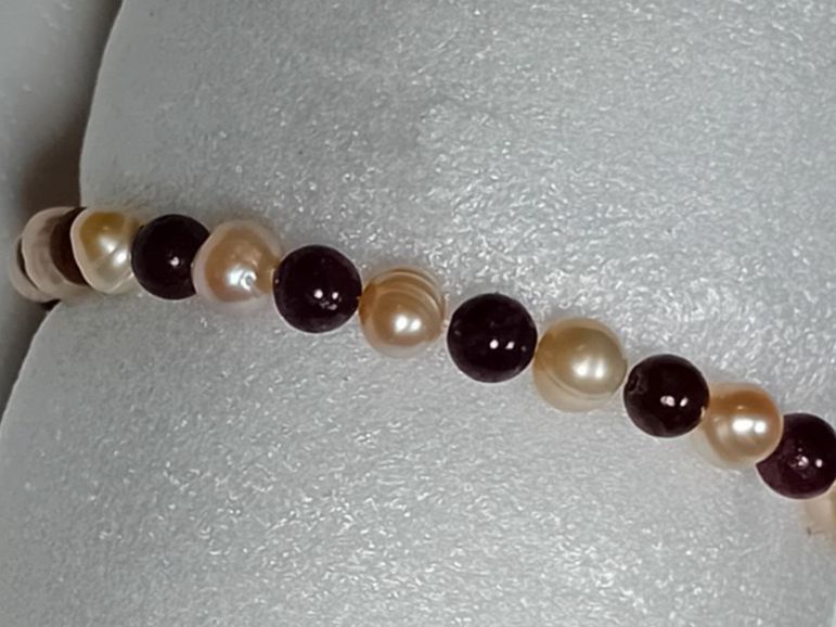 Bracelets: armband süsswasserperlen,,elastisch – Neuf (Voir description) à Basel par bij_5hqd