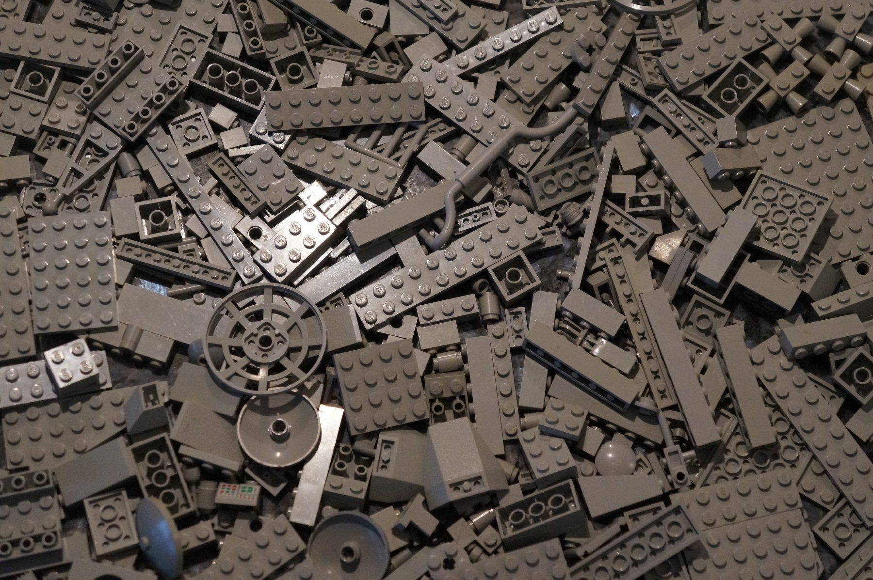 Lego Giocattoli: Lego Lot in der Farbe althellgrau. – Usato da bronschhofen venduto da blackpearl01 7