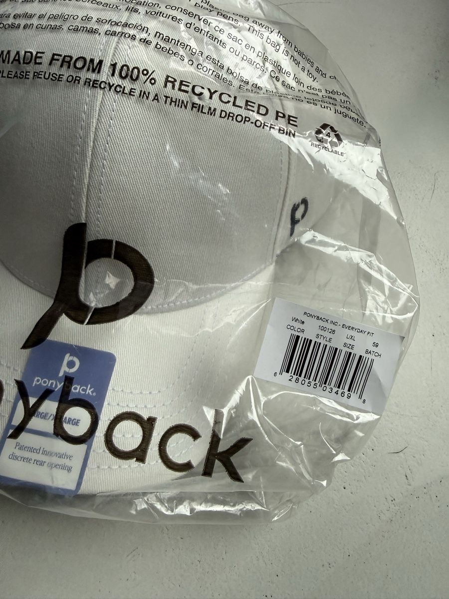 Hüte, Mützen & Caps: Ponyback everyday fit white hat – Neu und originalverpackt aus Bovernier von jba_cr9f 6