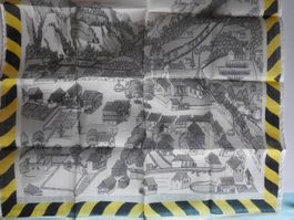 Glarus vor dem Brand von 1861,