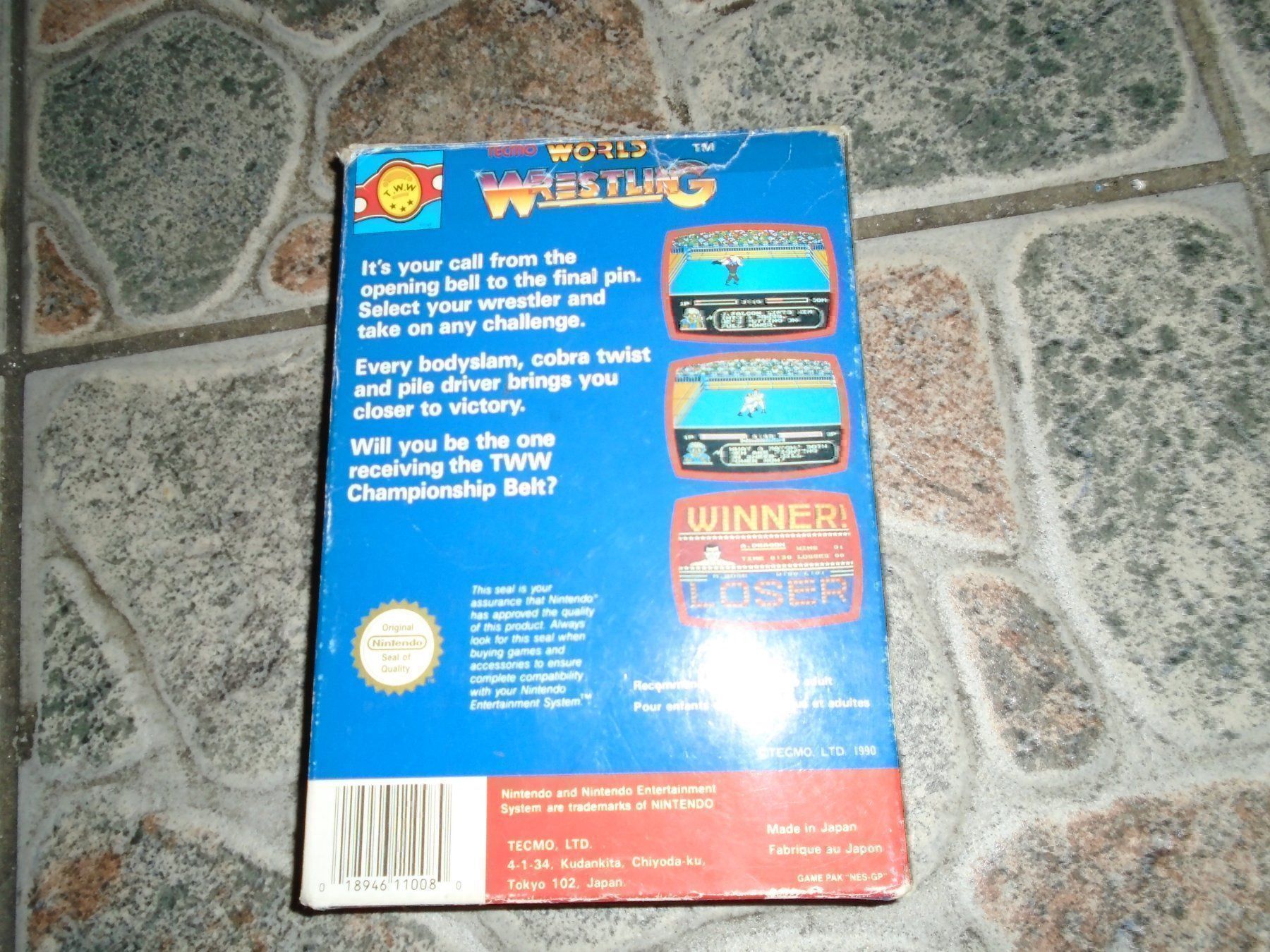 Spiele: World Wrestling NES OVP – Gebraucht aus Olten von Disc-Ausverkauf 1
