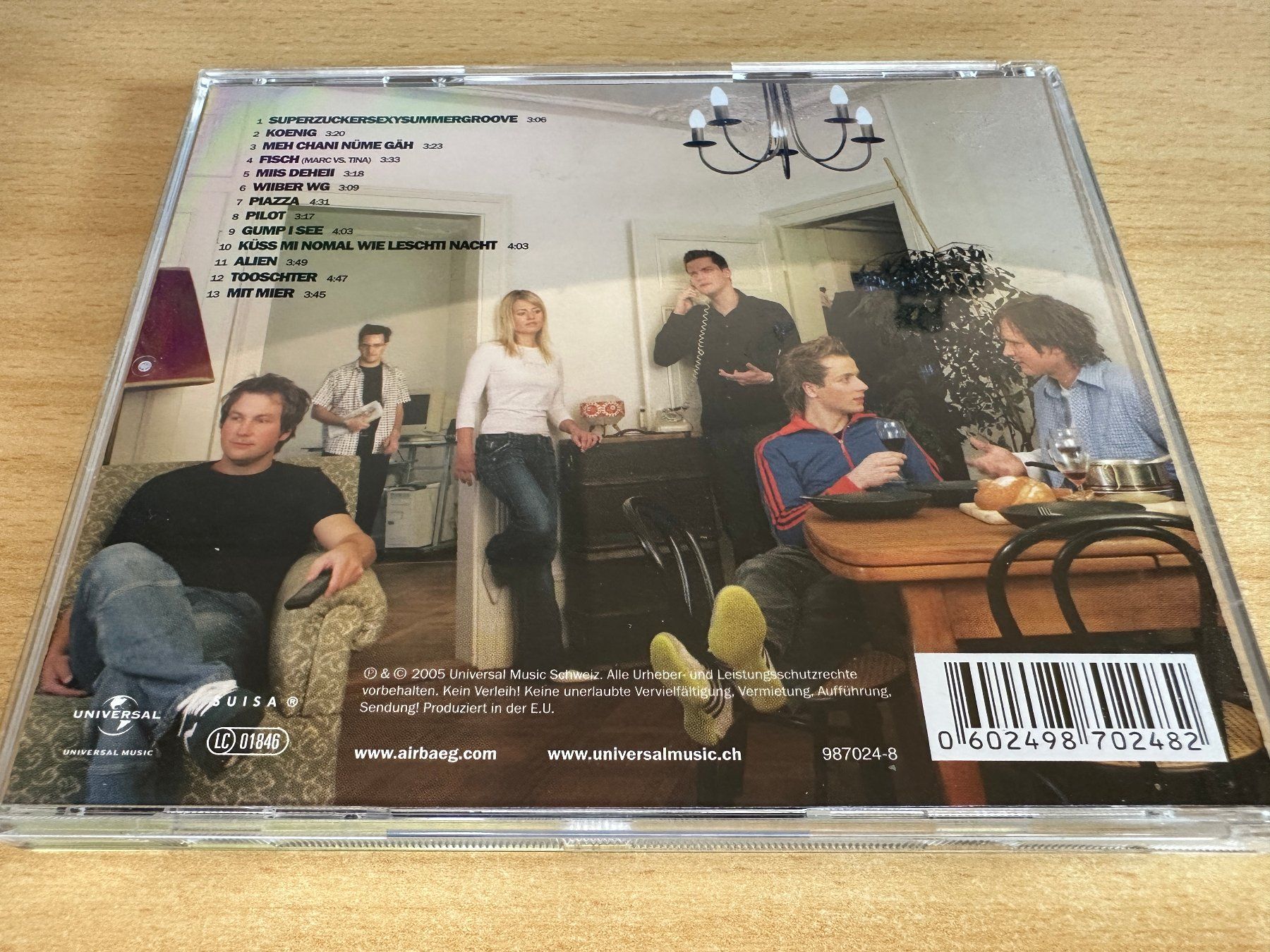 CD: Airbäg – Wiiber WG – Usato da Rikon im Tösstal venduto da Alpenmutz 1