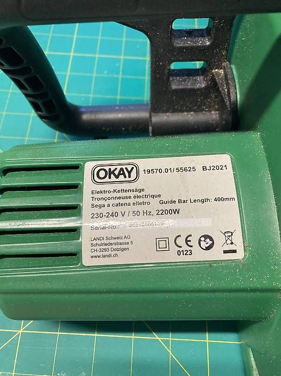 Sägen: Okay Kettensäge – Gebraucht aus Riedholz von ste_l766 3