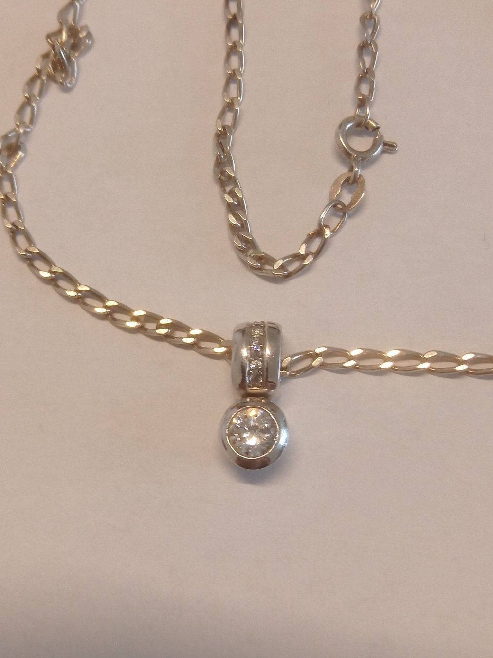 Colliers: Kette mit Anhänger in Silber – D'occasion à Ittigen par amstraad