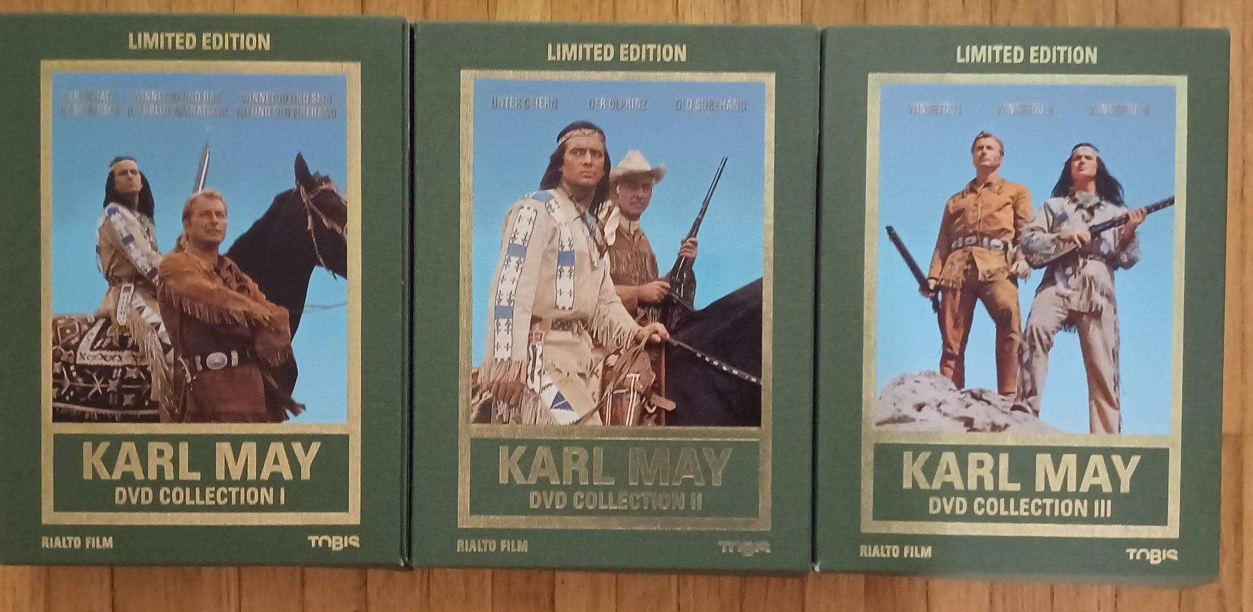 Tutti i DVDs: Winnetou Sammler-Edition – Nuovo (secondo la descrizione) da Dietikon venduto da Ruempfli
