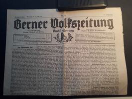 Berner Volkszeitung, 2. Juli 1930
