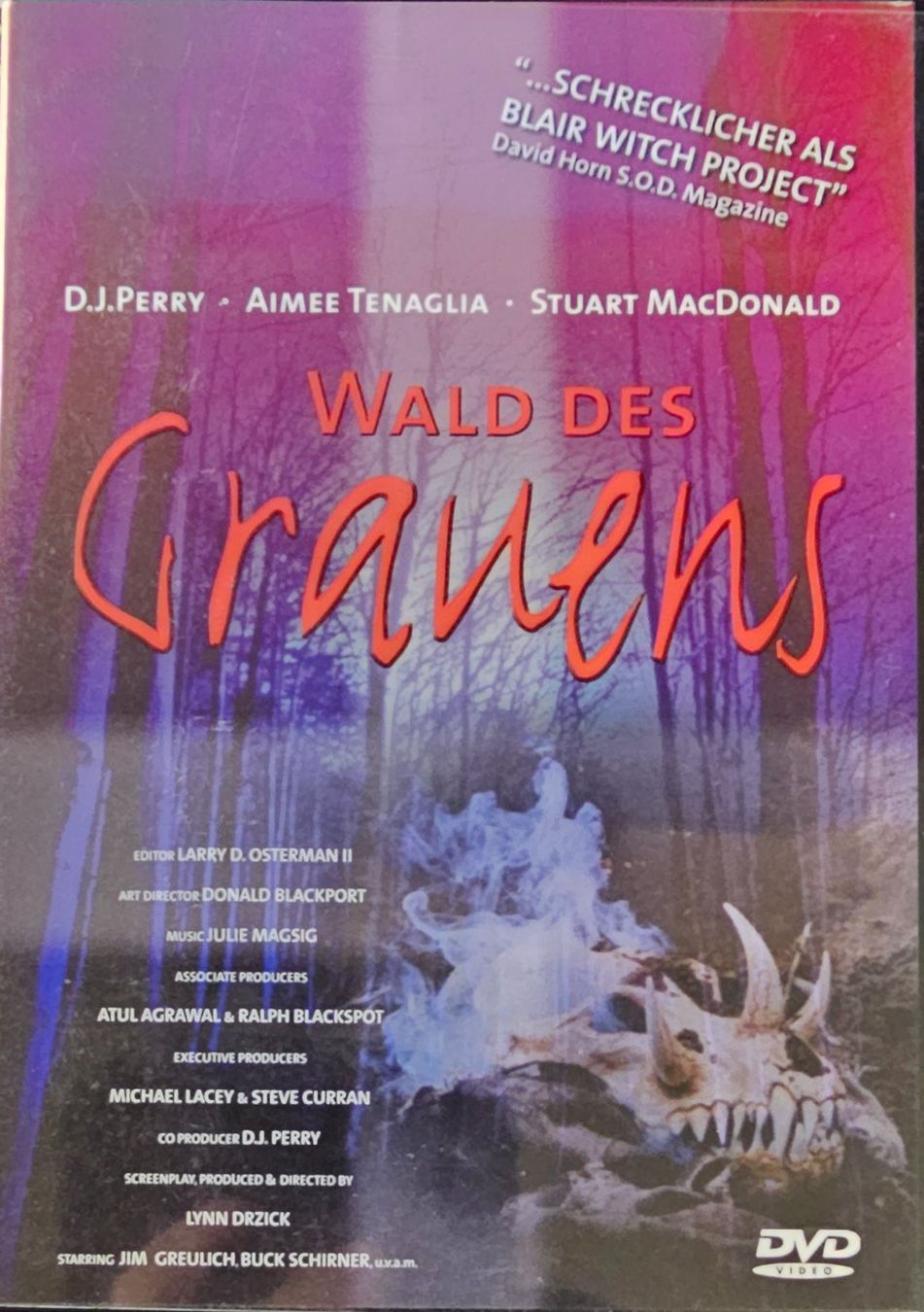 Tutti i DVDs: Wald des Grauens – Usato da Wahlen b. Laufen venduto da Cg10