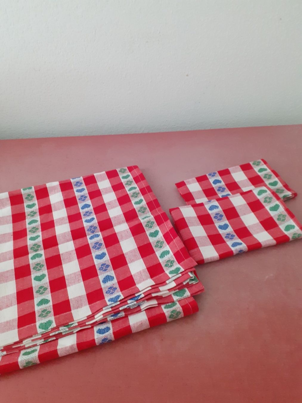 Altra biancheria da tavola: Tischdecke + 2 x Handtuch – Nuovo (secondo la descrizione) da Zuerich venduto da lichti 4