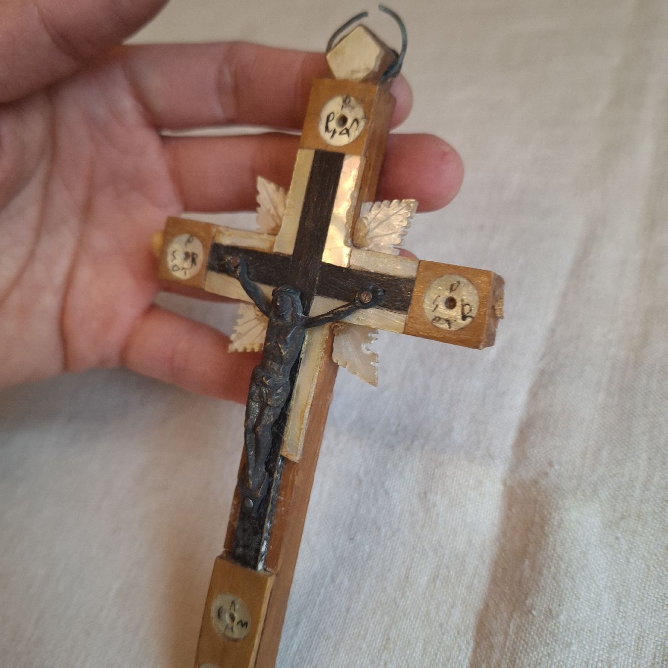 Statuette: Versand möglich! Jerusalem Kruzifix,  Devotionalie – Usato da Winterthur venduto da Goldpipau 9