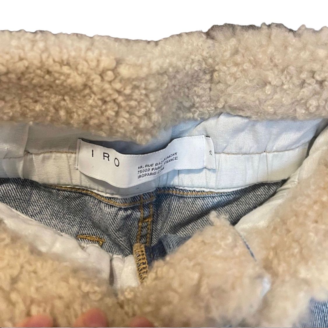 Iro Jeans: Iro Jeans mit Lammfell – Nuovo (secondo la descrizione) da Zuerich venduto da Koralle8 2