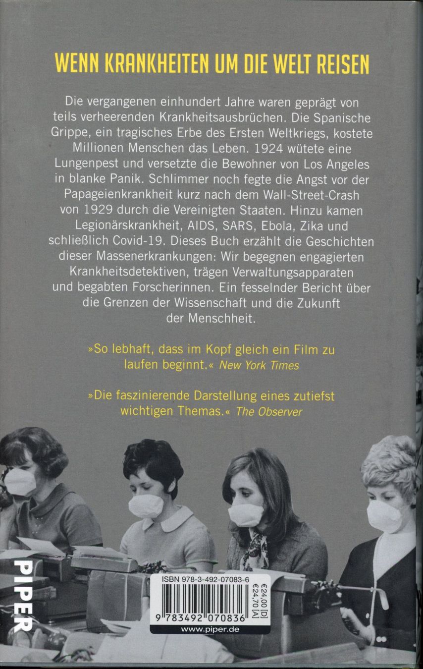 Libri: Mark Honigsbaum: Das Jahrhundert der Pandemien – Usato da Zollikofen venduto da Hci 1