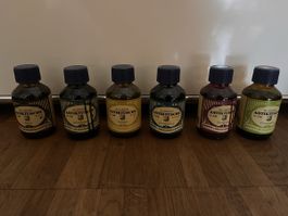 Rohrers Antiktusche, 6 Fläschli