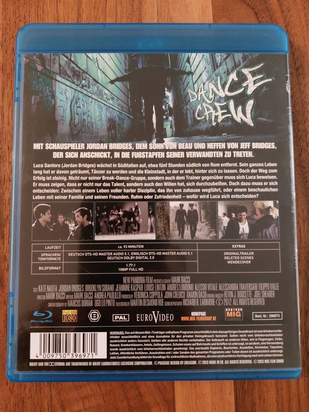 Tutti i DVDs: Blu Ray - Dance Crew – Usato da Rheinfelden venduto da Onyx74 1