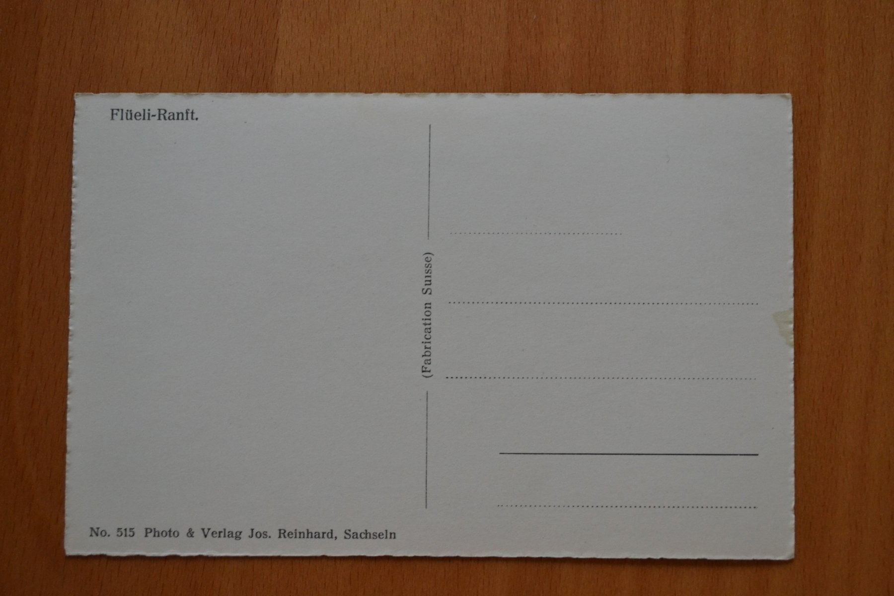 Cartes postales: AK Flüeli-Ranft – D'occasion à Beinwil am See par kajak55 1
