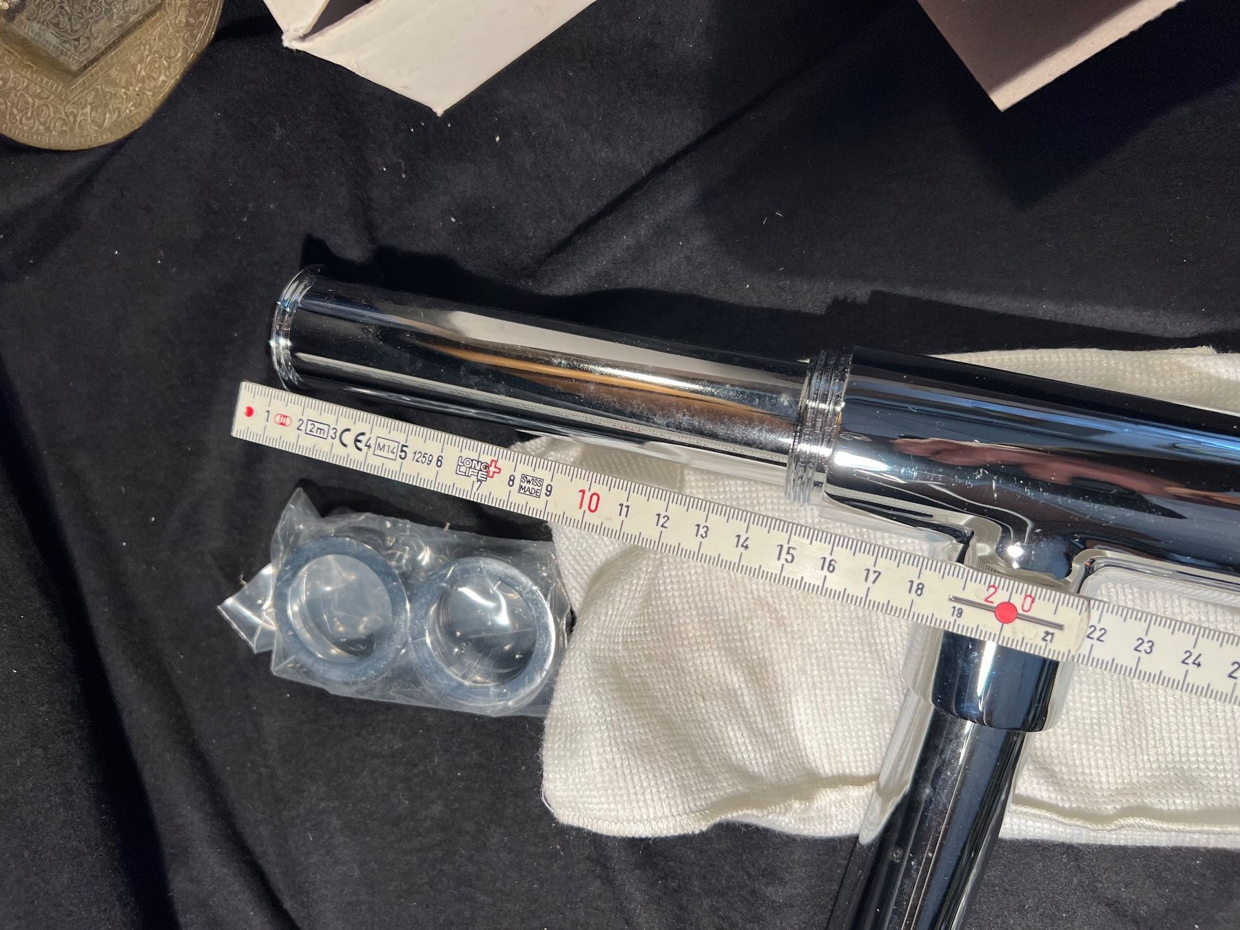 Rubinetteria: Neuer TEA Siphon 1 1/4", Geruchsverschluss, komplett – Nuovo e nell'imballaggio originale da Niederrohrdorf venduto da ledergerber 3