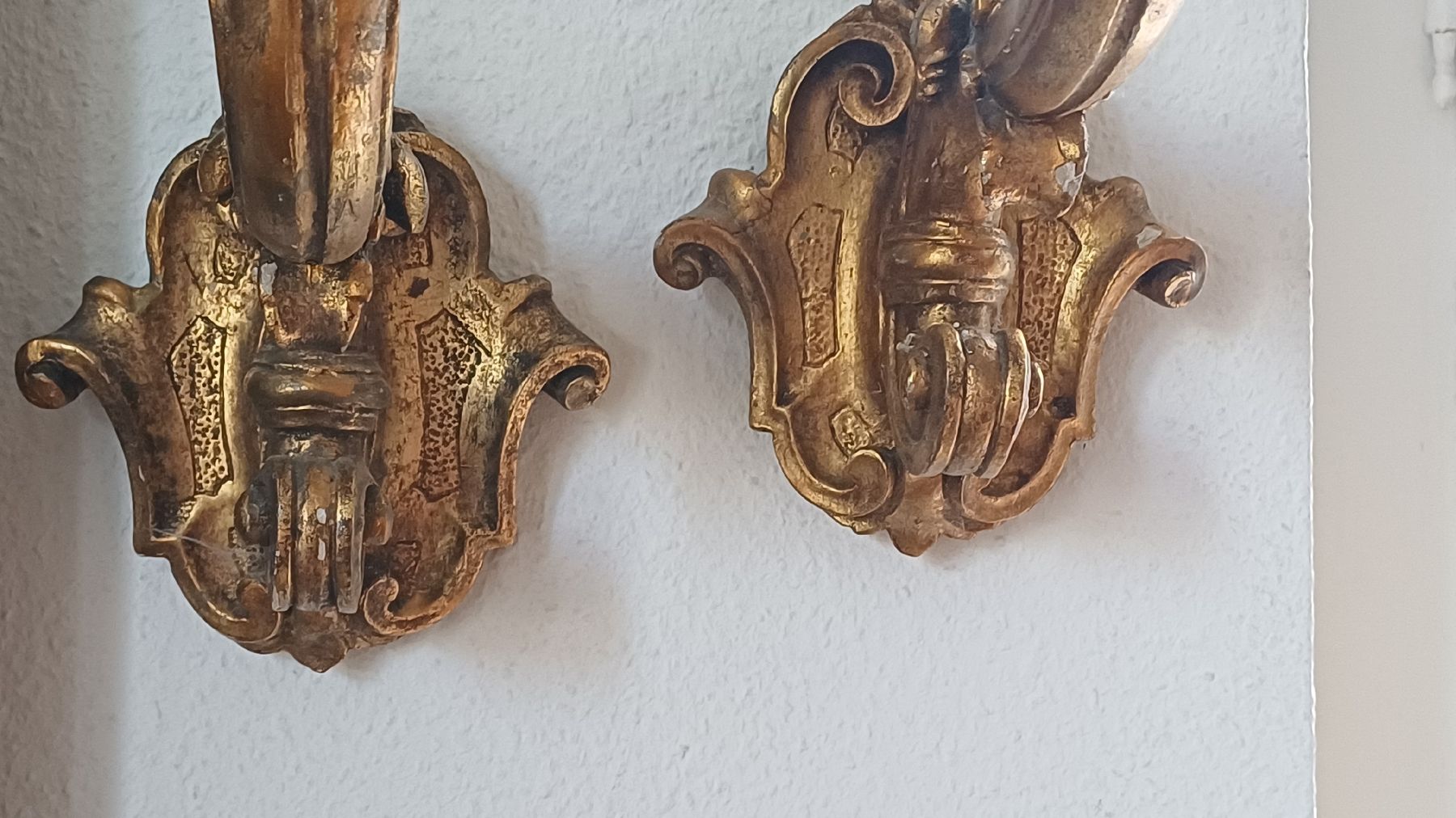 Lampes: 2 Barock Wandleuchter – D'occasion à Flawil par Naphtali 2