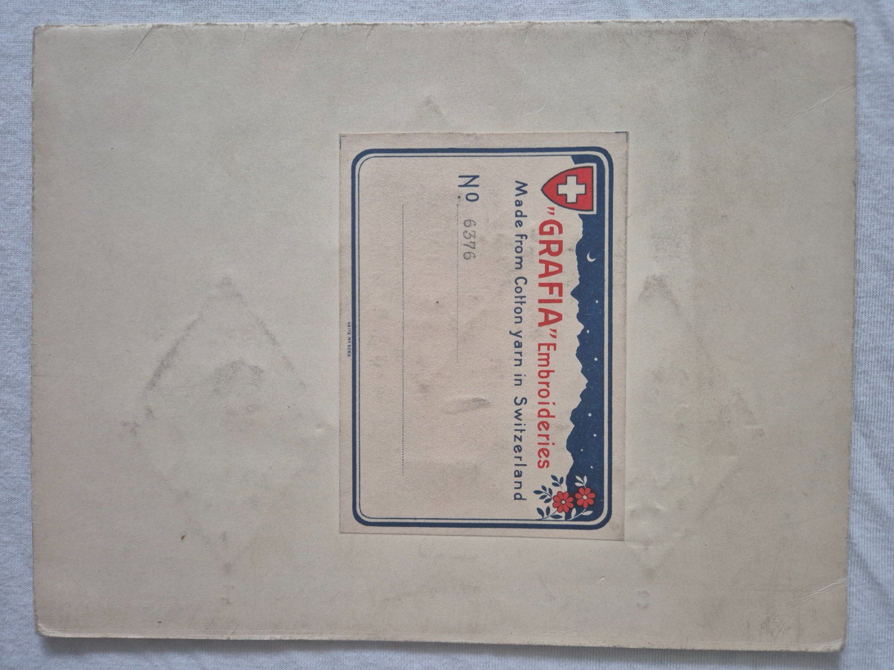 Tessuti: St. Galler Stickerei ca. 1940 – Usato da Winterthur venduto da Pumuckel4 1