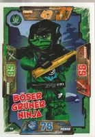 TCG NINJAGO TRADING CARD SERIE 1 # 068 BOSER GRUNER NINJA