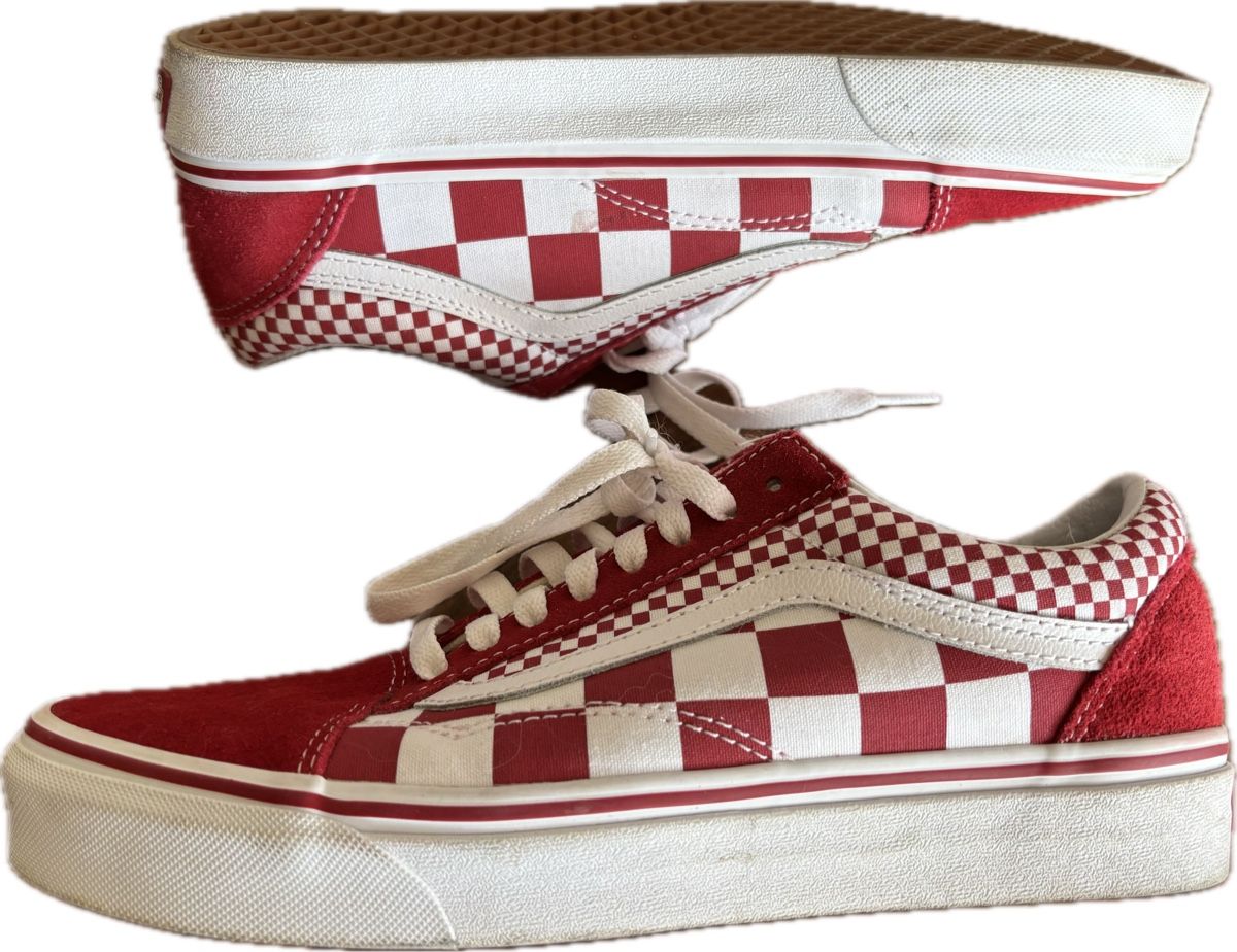 Vans Scarpe da uomo: Baskets Vans damier rouge 40.5 – Nuovo (secondo la descrizione) da Dotzigen venduto da SecondHandGems 3