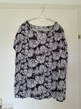 T-Shirt schwarz-weiss, grosse Grössen
