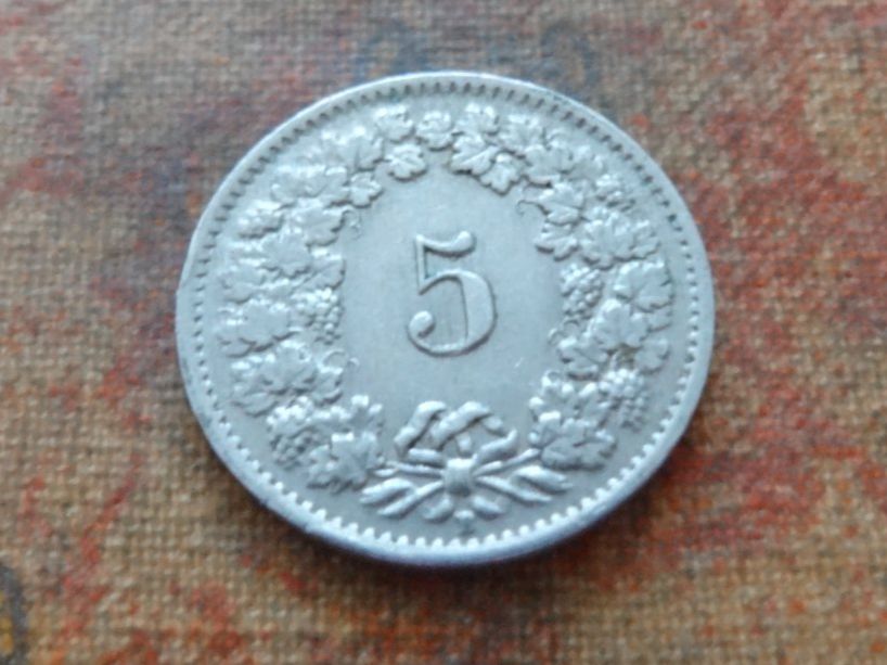Toutes les monnaies: 5 Rp. 1946 – D'occasion à Romanel-sur-Lausanne par Swift13 1