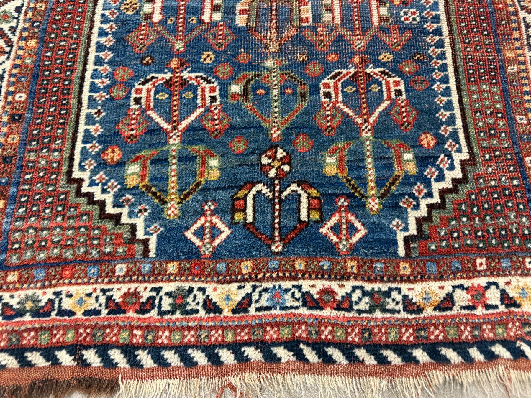 Tappeti: Khamseh antiker Teppich mit wundervollen Farben 117x80cm – Usato da Vacallo venduto da cri_229f 8