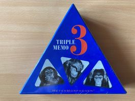 Triple Memo, Dreifach Memory Spiel, originalverpackt