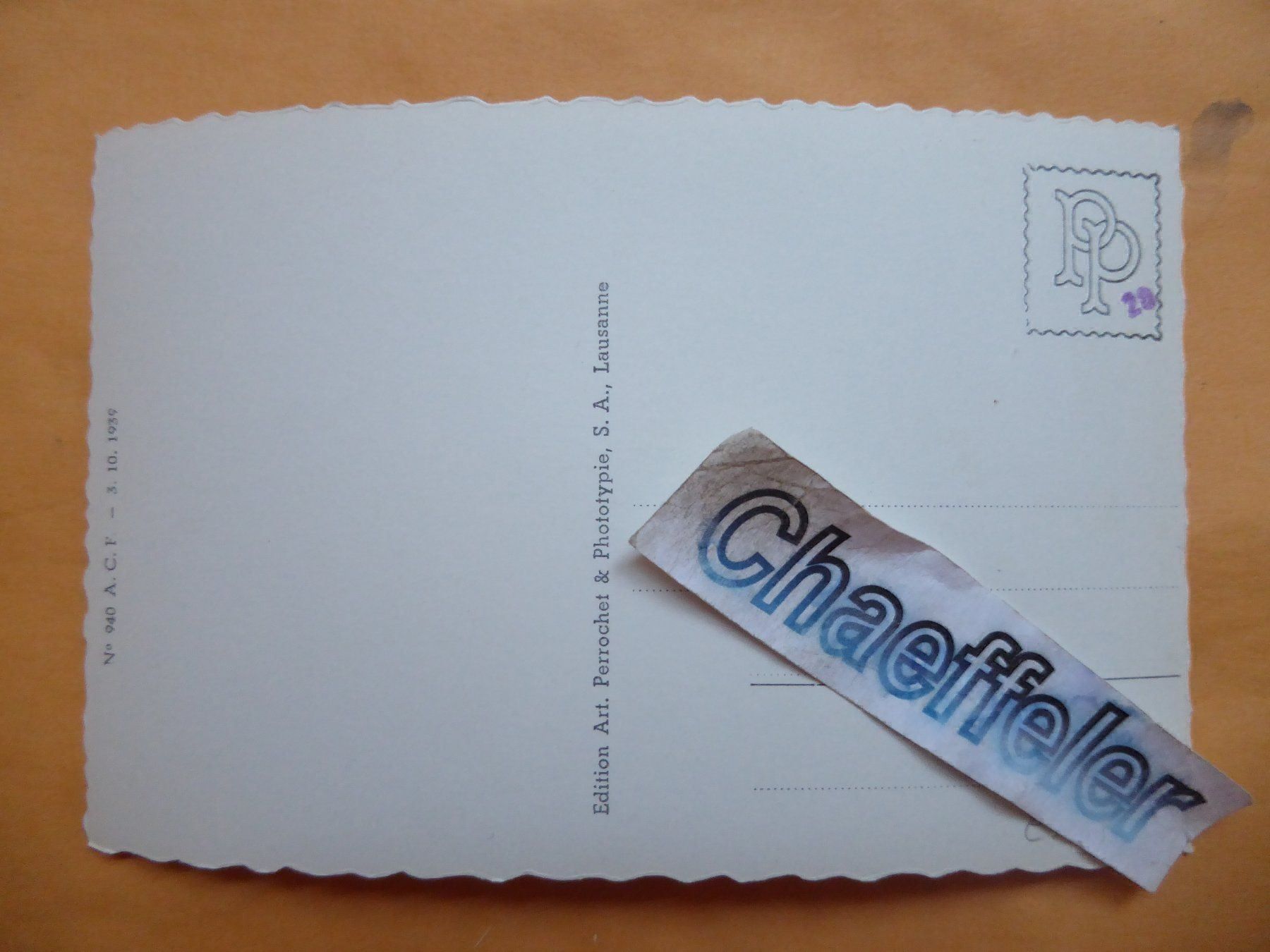 Cartoline postali: WENGEN und Breithorn – Usato da Zürich venduto da Chaeffeler 1