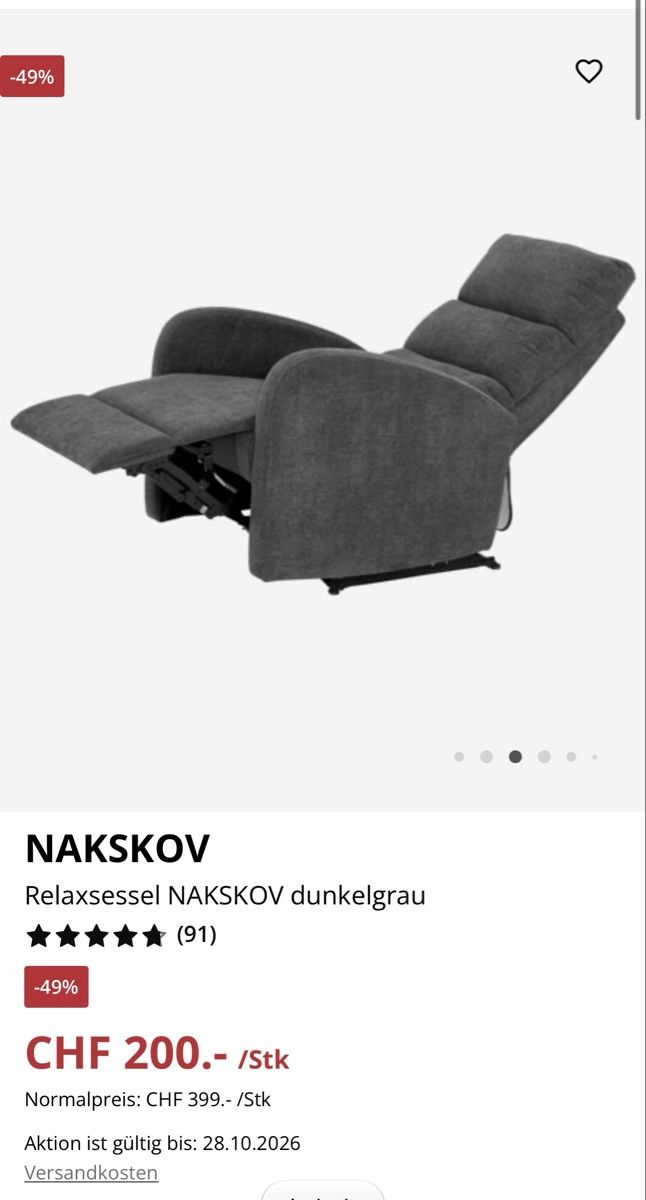 Jysk Sessel: Relaxsessel – Gebraucht aus Urdorf von qelimo98 2