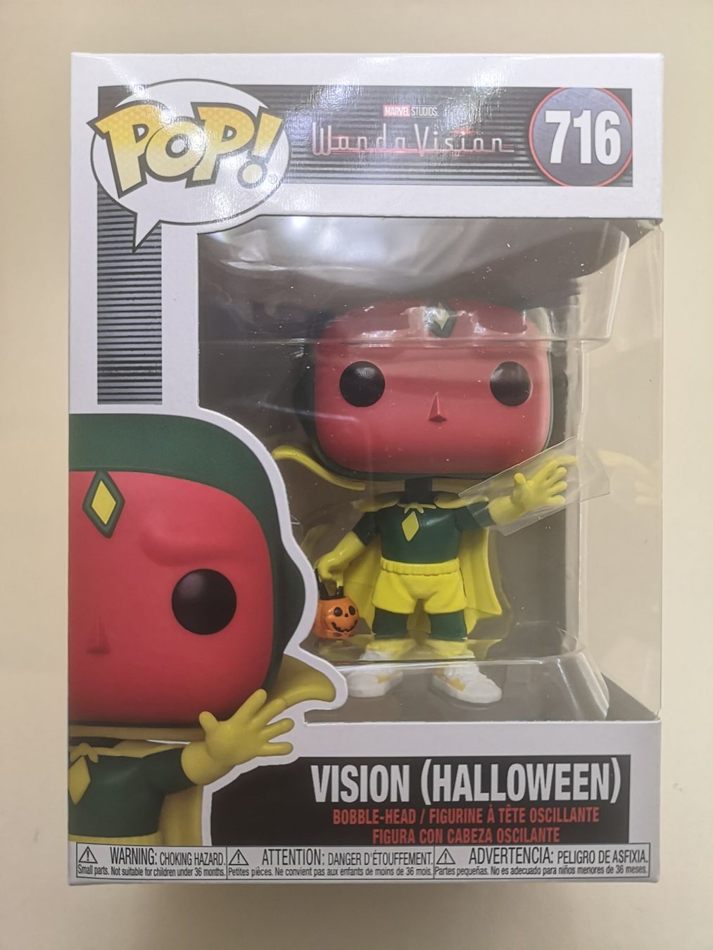 Funko Statuette: Funko Pop Vision (Halloween) #716 – Nuovo e nell'imballaggio originale da Riehen venduto da _TheCollectorShop_