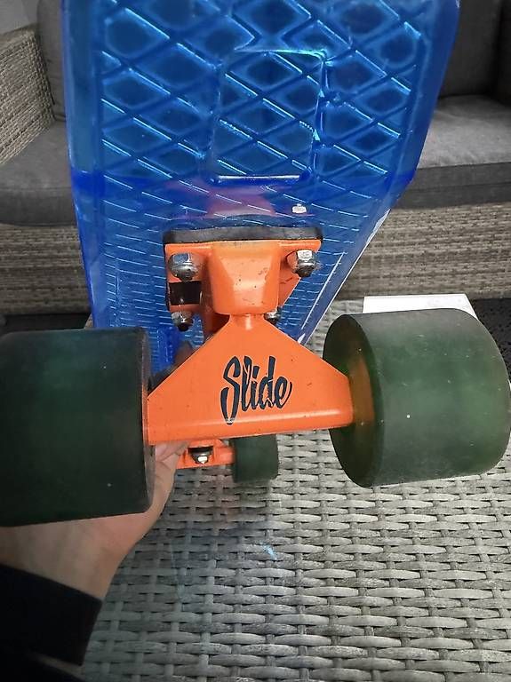 Skateboards: 2 Pennyboards 22" Mini-Cruiser, blau – Gebraucht aus Wallisellen von itko 2