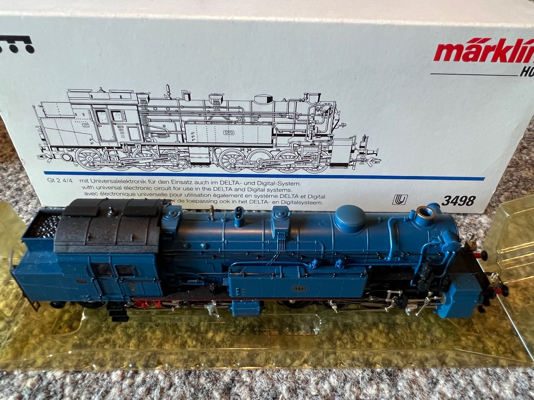 Märklin Modellini di ferrovie: Märklin 3498 GT 2x4/4 Mallet DRG Digital – Nuovo (secondo la descrizione) da Sion venduto da noe_b5w8 1