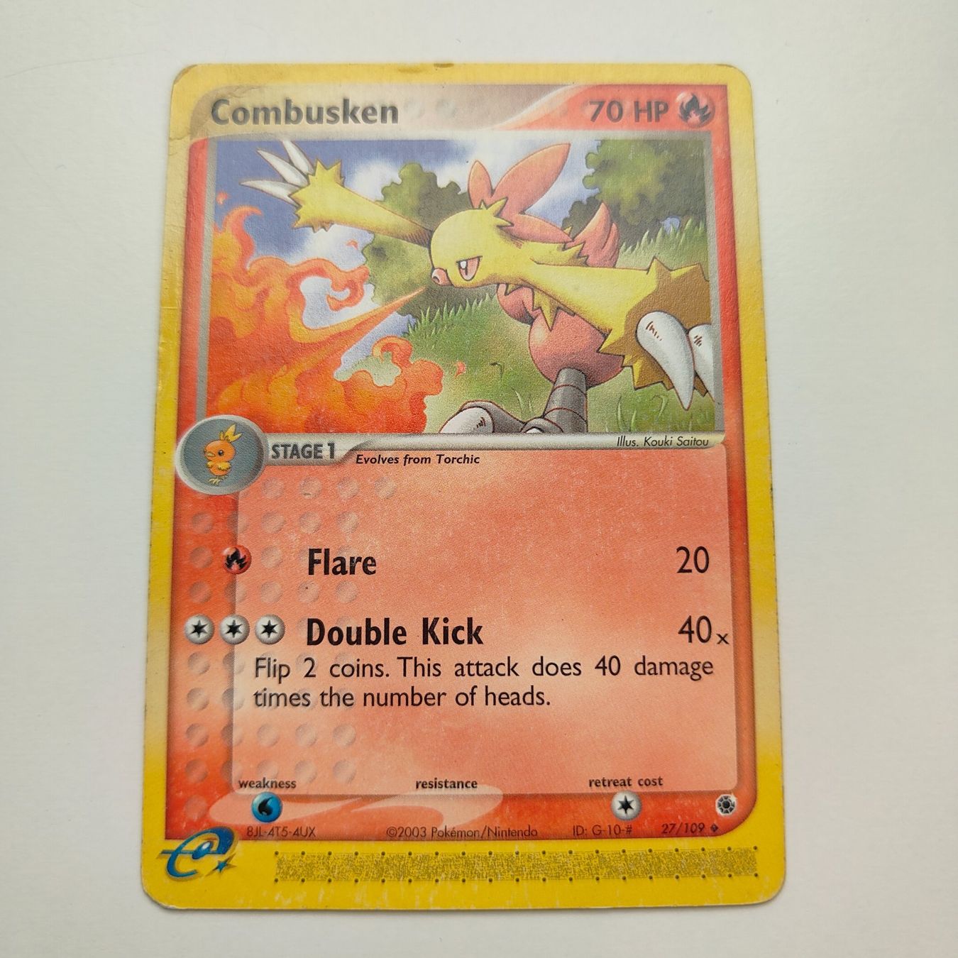Pokémon Sammelbilder & Trading cards: Pokemon Combusken 27 Ex Ruby 2004 ab 1 CHF Vintage Holo – Gebraucht aus Thalwil von FigurenFreunde