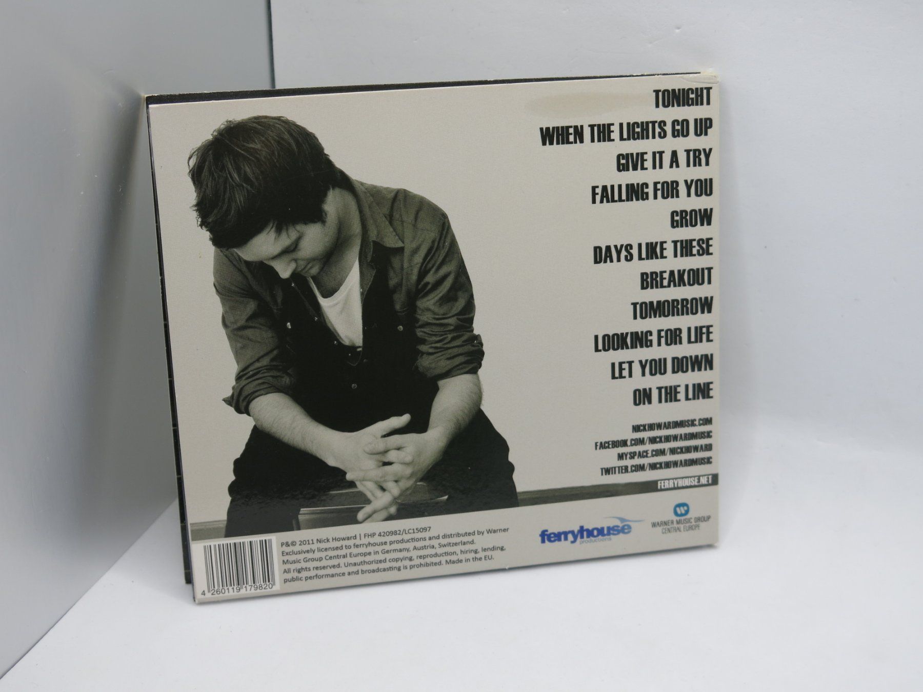CD: CD Nick Howard – When The Lights Go Up – Usato da Ernetschwil venduto da luisvonerni 2