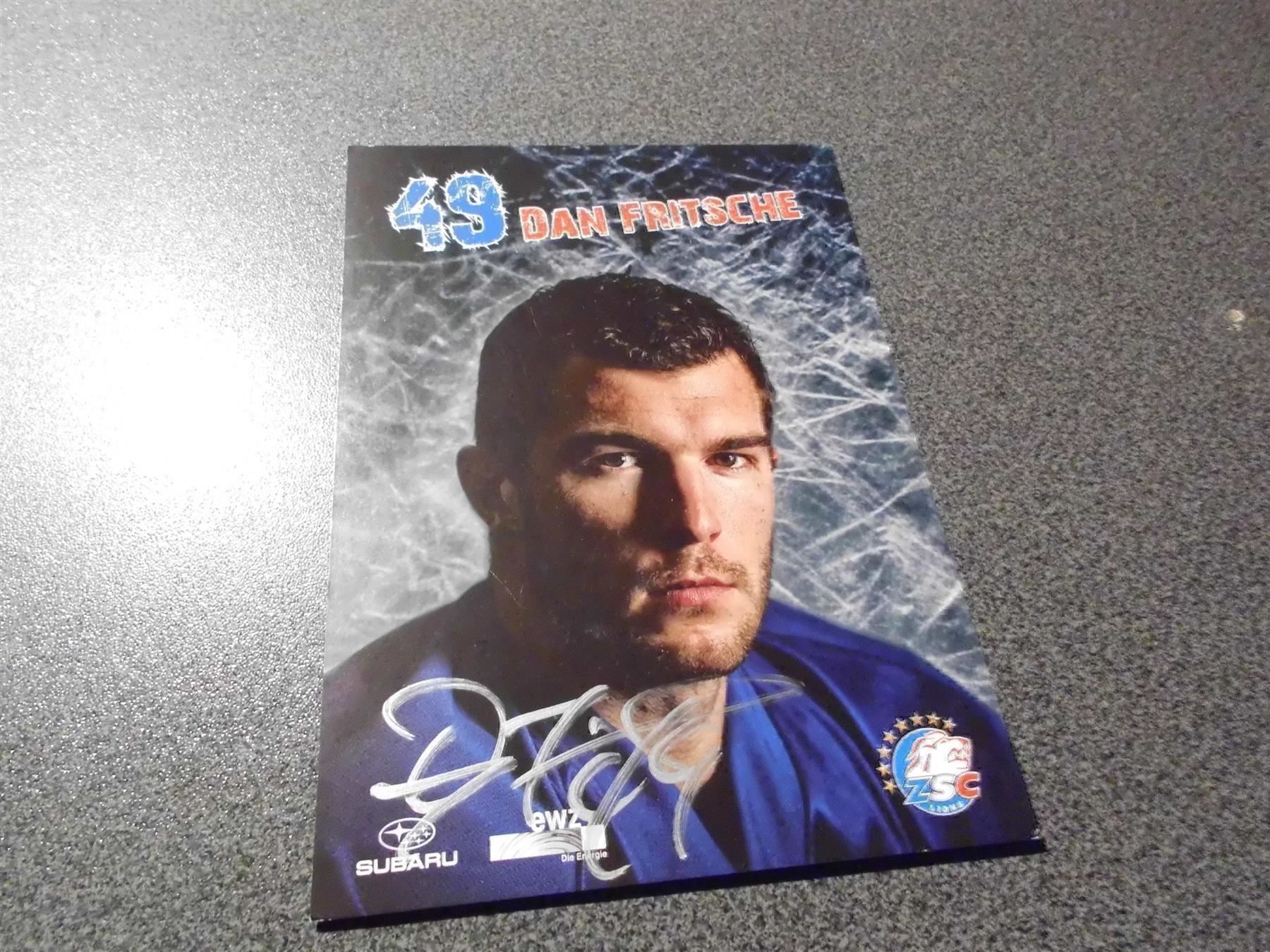 Autographes: ZSC-Autogrammkarte D. Fritsche 2014/2015 – D'occasion à Zürich par Motzkuh