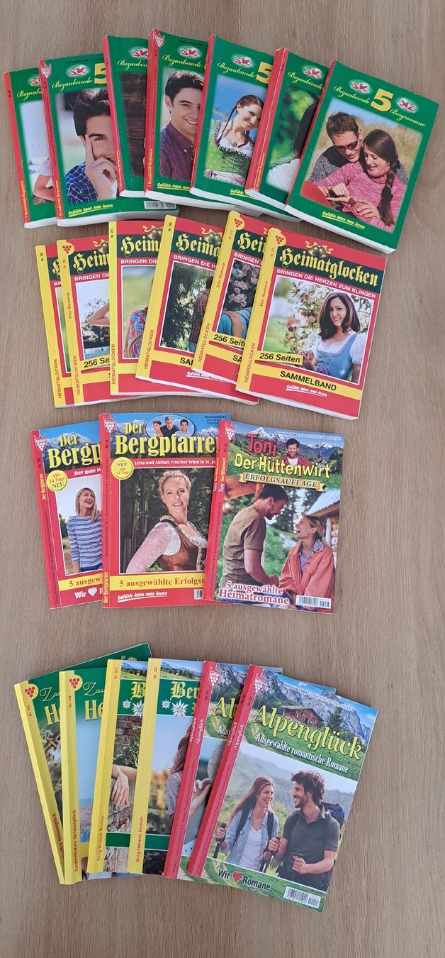 Bücher: Heimatromane 86 Stück – Gebraucht aus Emmen von Huwimark