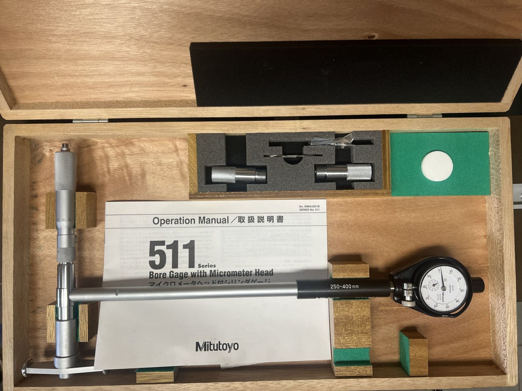 Misurare: Mitutoyo Innenmikrometer 250-400mm – Nuovo (secondo la descrizione) da Lonay venduto da Sam67