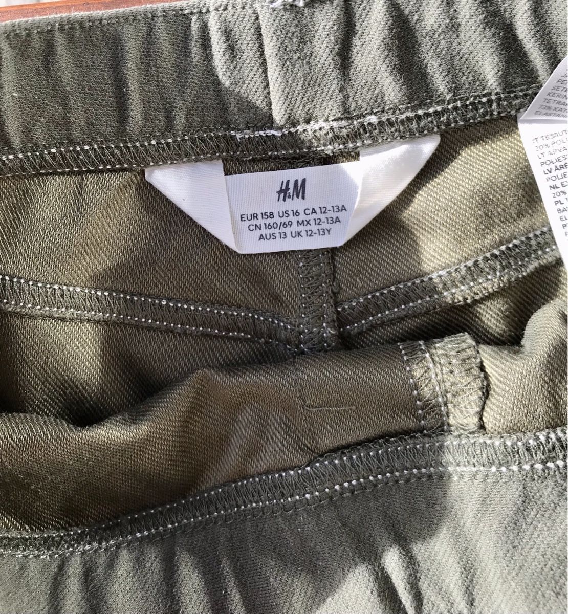 Pantaloni: Pantalon kaki H&M, taille 158 – Usato da Neuchâtel venduto da Virg30 3